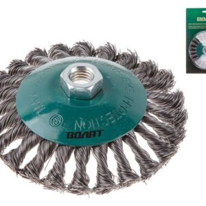 Щетка дисковая косич.125мм/M14 ВОЛАТ