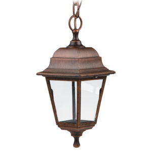 Светильник садово-парковый подвесной "Адель" (черный под медь) Юпитер