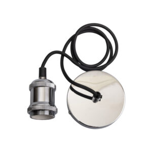 Светильник декоративный RETRO PLC 01 E27 230V/1M ELECTROSILVERING (патрон с проводом) JAZZWAY