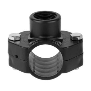 Хомут 40 х 3/4" вн. (для ПЭ труб), AV Engineering