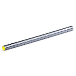 Шпилька резьбовая М12х1000 мм цинк, кл.пр. 8.8,  угол резьбы 60°, DIN 975 STARFIX