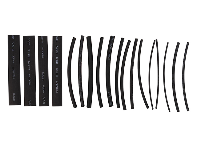 Набор термоусадочных трубок No5 (СТАНДАРТ) REXANT