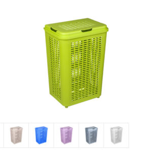 Корзина для белья с крышкой 50 л, DRINA