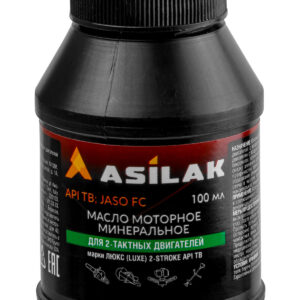 Масло моторное 2-х тактное ASILAK 0.1 л