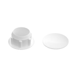 Заглушка под отверстие, декоративная 10 мм белая (30 шт в зип-локе) STARFIX