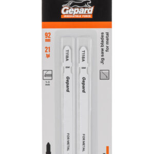 Пилка лобз. по металлу T118А (2 шт.) GEPARD