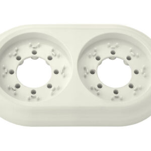 Рамка 2-местная бежевая, Ретро, BYLECTRICA