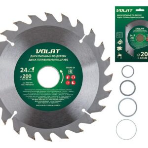 Диск пильный 200х32/30 мм 24 зуб. по дереву ВОЛАТ