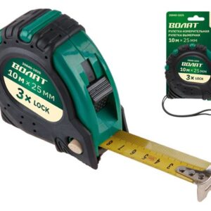 Рулетка 10м/25мм обрезин. корп. ВОЛАТ