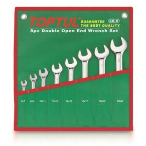 Набор ключей рожк. 6-22мм 8шт TOPTUL