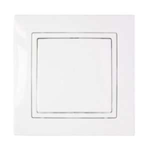 Выключатель 1 клав. (cкрытый, 10А) белый, Уют, Bylectrica