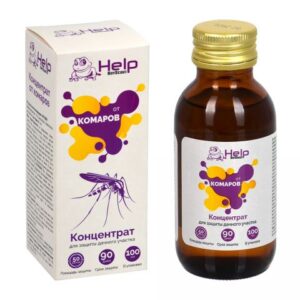 Концентрат от комаров более 50 соток, инсектицидный, 100 мл,  HELP