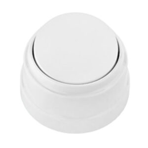 Выключатель 1 клав. (открытый, до 10А) белый, Ретро, BYLECTRICA