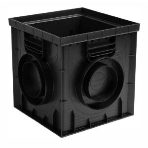 Дождеприемник пластиковый 300х300 (черный), Ecoteck, РБ