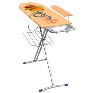 Доска гладильная НИКА 3+ (фанера 1225 х 345), подрукавник, подставка п/утюг, удлинитель, полка, NIKA