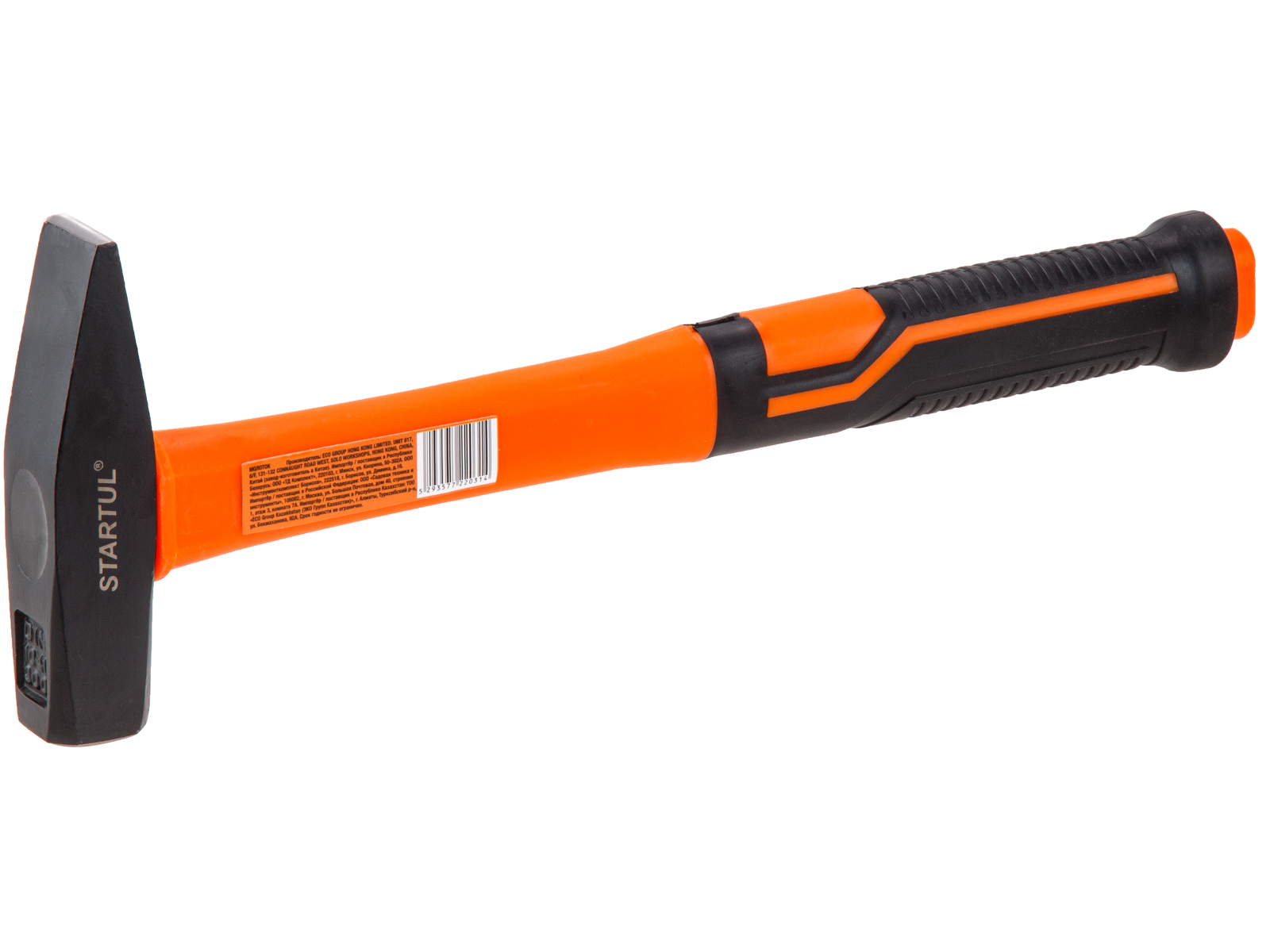 Молоток 0,5кг с фибергл. рукояткой STARTUL PROFI (ST2203-05)