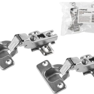 Петля полунакладная Slide-on (2 шт в пакете) STARFIX