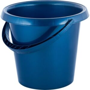 Ведро пластмассовое, 10 л, Rock'n'Roll, индиго, Spin&Clean