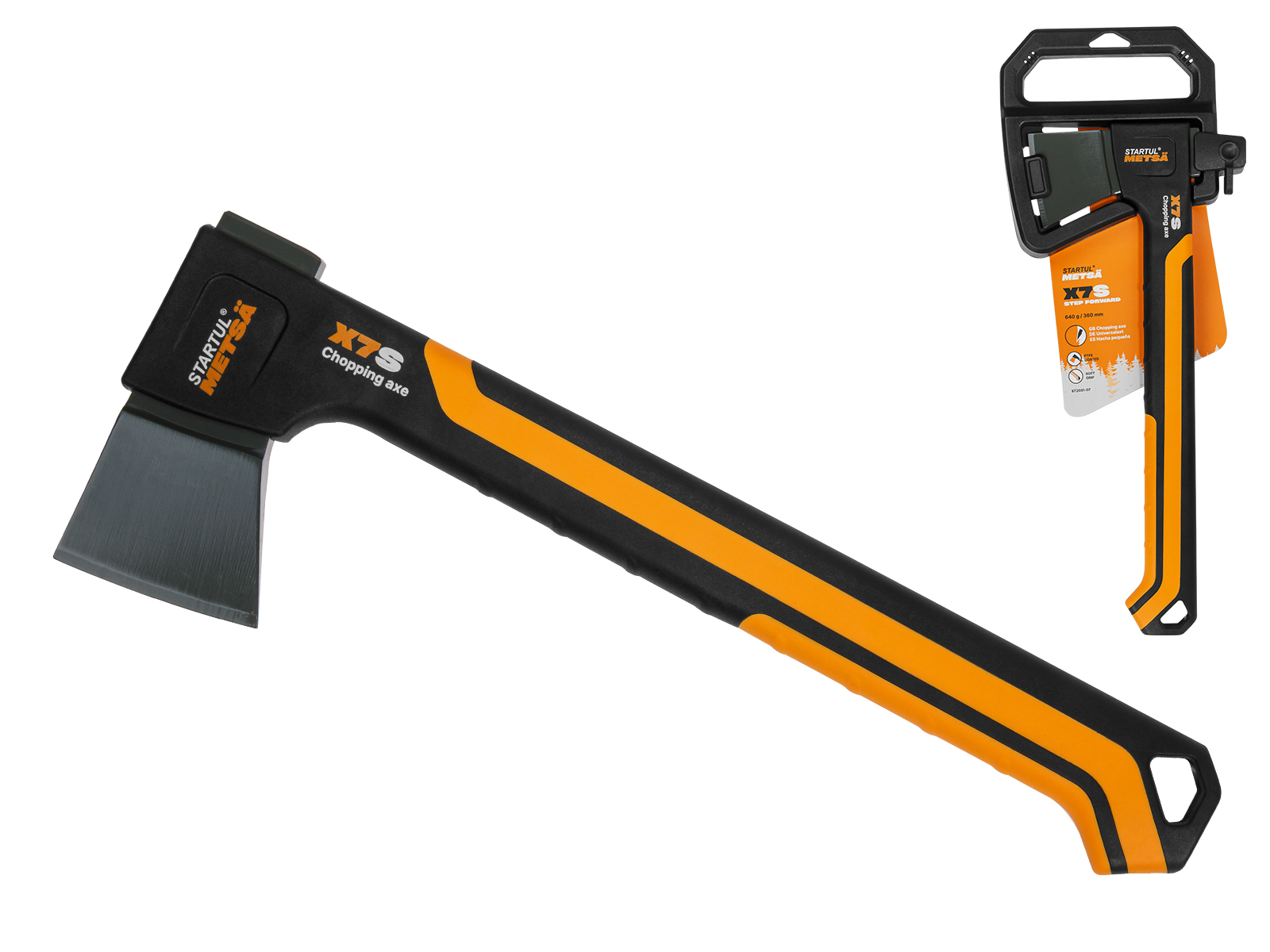 Топор универсальный X7S 640г STARTUL METSA (ST2031-07)