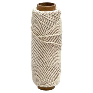 Нить хлопковая крученая двухпрядная 1 мм 100 м STARFIX