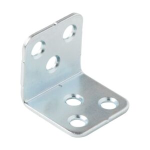 Уголок мебельный 30х30х30 мм белый цинк (4 шт в зип-локе) STARFIX