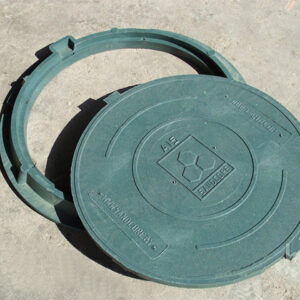 Люк садовый А15 (15кН) зеленый