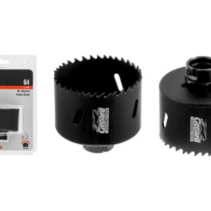 Коронка биметаллическая  d64 мм PROGRESSOR GEPARD