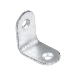 Уголок мебельный 12х19х19 мм белый цинк (100 шт в карт. уп.) STARFIX