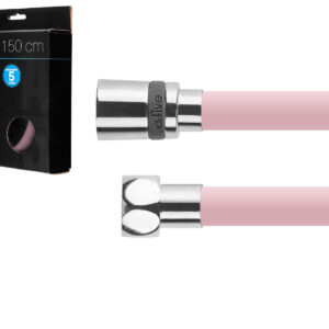 Шланг душевой, Si, 1/2" г-г 150 см, розовый, a-five