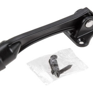 Фиксатор дверной L134 черный STARFIX