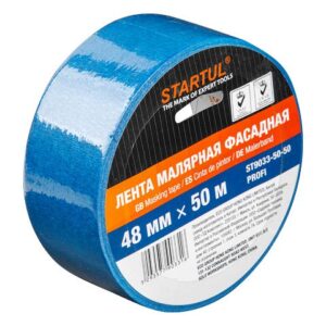 Лента малярная фасадная 48ммх50м STARTUL PROFI (ST9033-50-50)