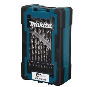 Набор сверл по металлу ц/х, HSS-G, D-78368 комплект из 25 шт MAKITA