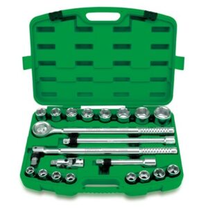 Набор головок 3/4" 19-50мм 21предм. 6гр. TOPTUL