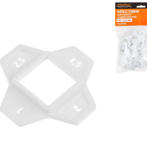 Крестики д/кафеля универсальные 1,0-2,5мм 50шт STARTUL MASTER (ST4404-00)