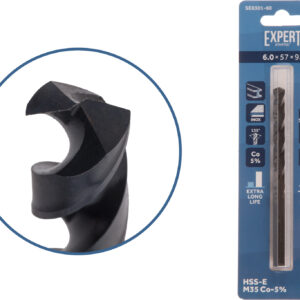 Сверло по металлу ц/х 6.0х57х93 мм HSS-Co Black EXPERT STARTUL
