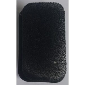 Губка для ухода за обувью черная
