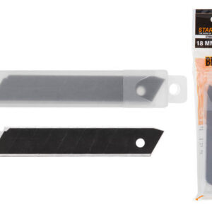 Лезвия сменные сегментированные 18мм 10шт BLACK LINE STARTUL (ST0920-18)