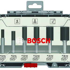 Набор пазовых фрез 8мм (6шт) BOSCH