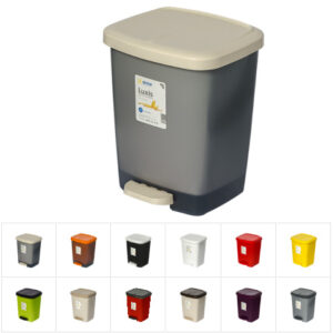 Контейнер для мусора с педалью Luxis (Люксис) 16 л (комплект), DRINA