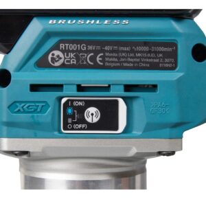 Аккум. фрезер кромочный MAKITA RT001GZ19 MAKPAC