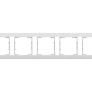 Рамка 5-ая горизонтальная белая, DARIA, MUTLUSAN