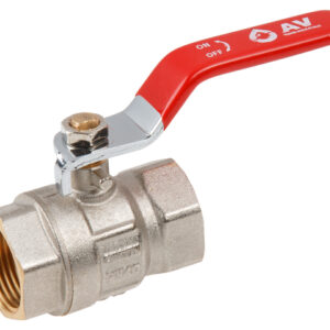 Кран шаровый 3/4" вн.-вн. ручка PN40, AV Engineering