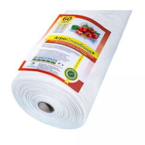 Спанбонд No60 белый рулон 3.2 м, 1 м. пог. (150 м. пог. рулон)