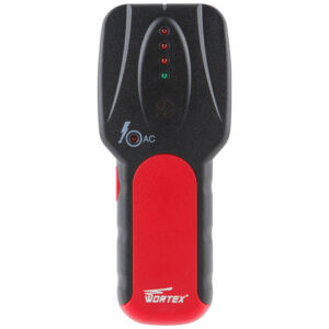 Детектор проводки WORTEX MD 3009 в блистере. глубина до 50 мм.