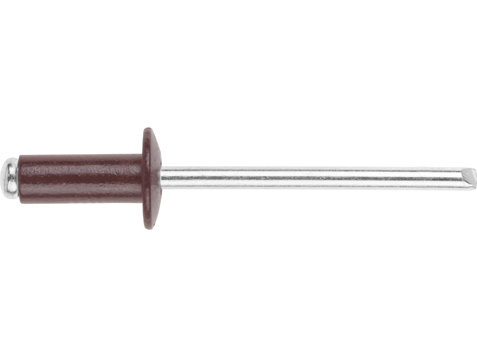 Заклепка вытяжная 4.8х12 мм алюминий/сталь, RAL 3009 (500 шт в карт. уп.) STARFIX