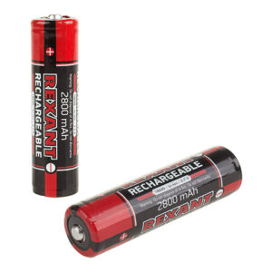 Аккумулятор Rexant 18650  с защитой Li-ion 2800  mAH 3.7 В блист=1шт