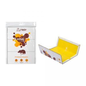 Ловушка клеевая для крыс, 20х30 см, HELP