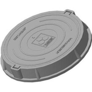 Люк средний В60 (60 кН) черный