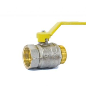 Кран шаровый 3/4" нар.-вн. ручка (ГАЗ) PN40, LD
