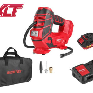 Аккум. компрессор WORTEX CTI 1811 в кор. ALL1 XLT SET 18 В, 11 бар, 12 л/мин, 1х2 А*ч, зу